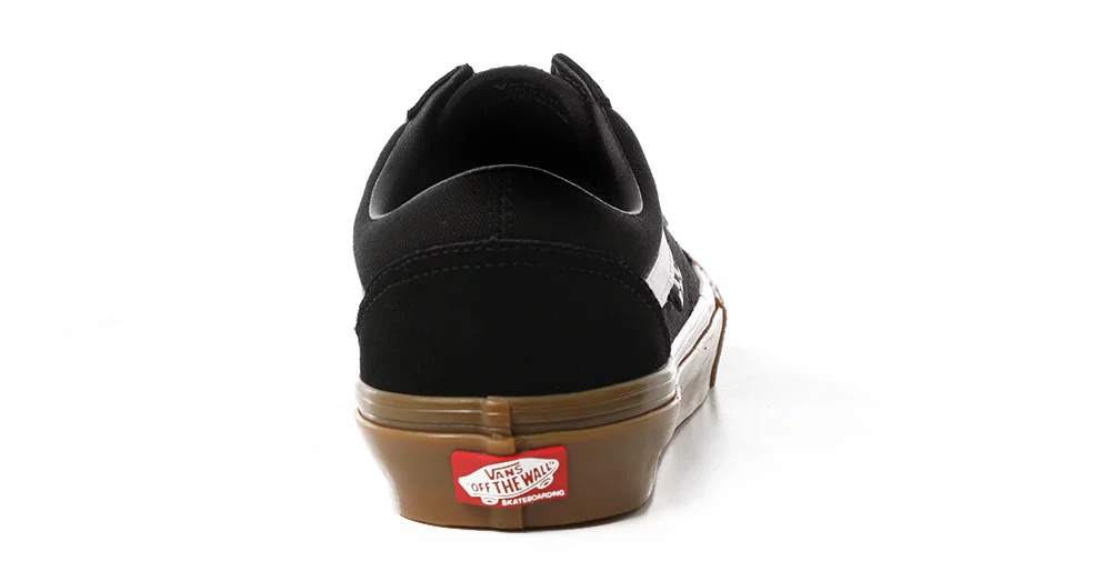 Vans Skate Old Skool Shoes - black/gum Free Shipping | Tactics