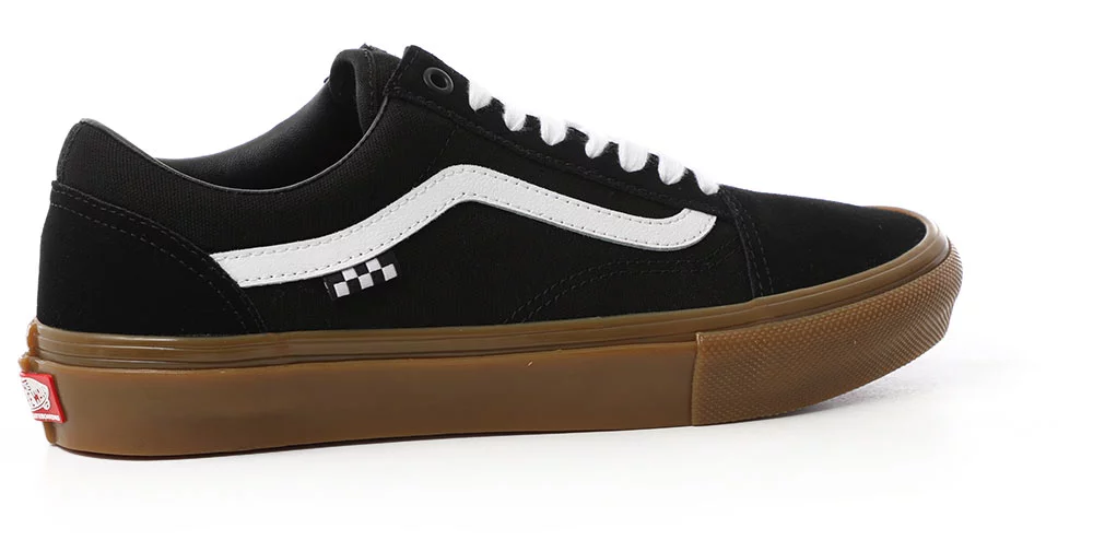 Vans Skate Old Skool Shoes - black/gum Free Shipping | Tactics