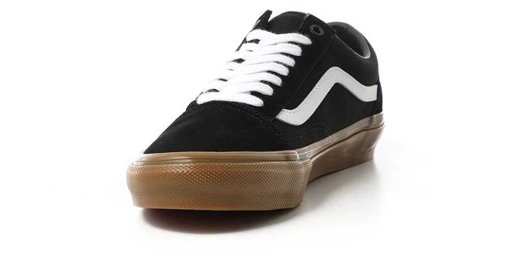 Vans Skate Old Skool Shoes - Black/Gum - Free Shipping | Tactics