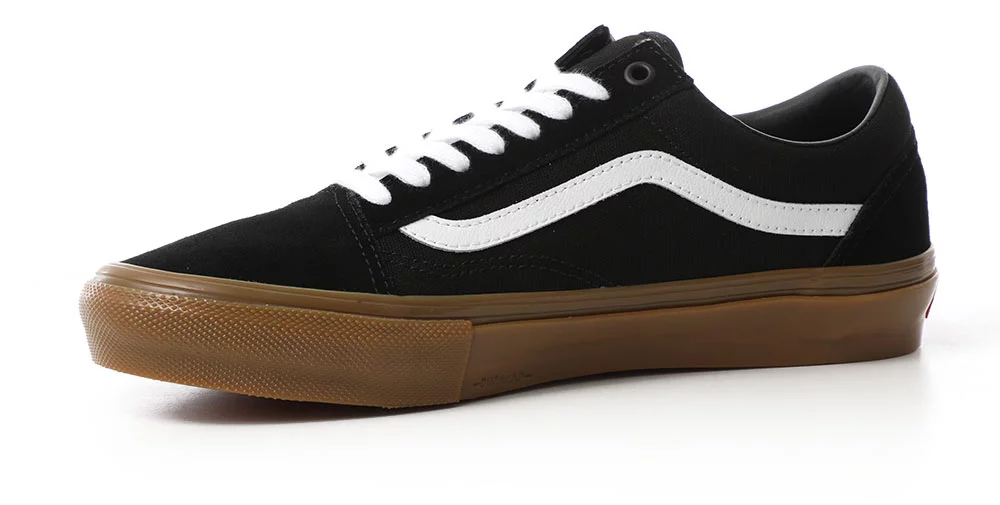 Vans Skate Old Skool Shoes - black/gum Free Shipping | Tactics