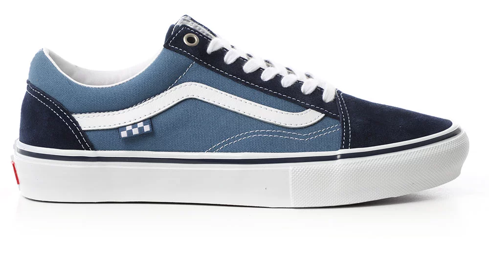 NEW Vans Old Skool Pro Sty Navy/Classic White Men\'s 7M Skateboarding Casual Shoe Vans Skate Old Skool Pro Shoes - Navy/White | SoCal Skateshop main image 3