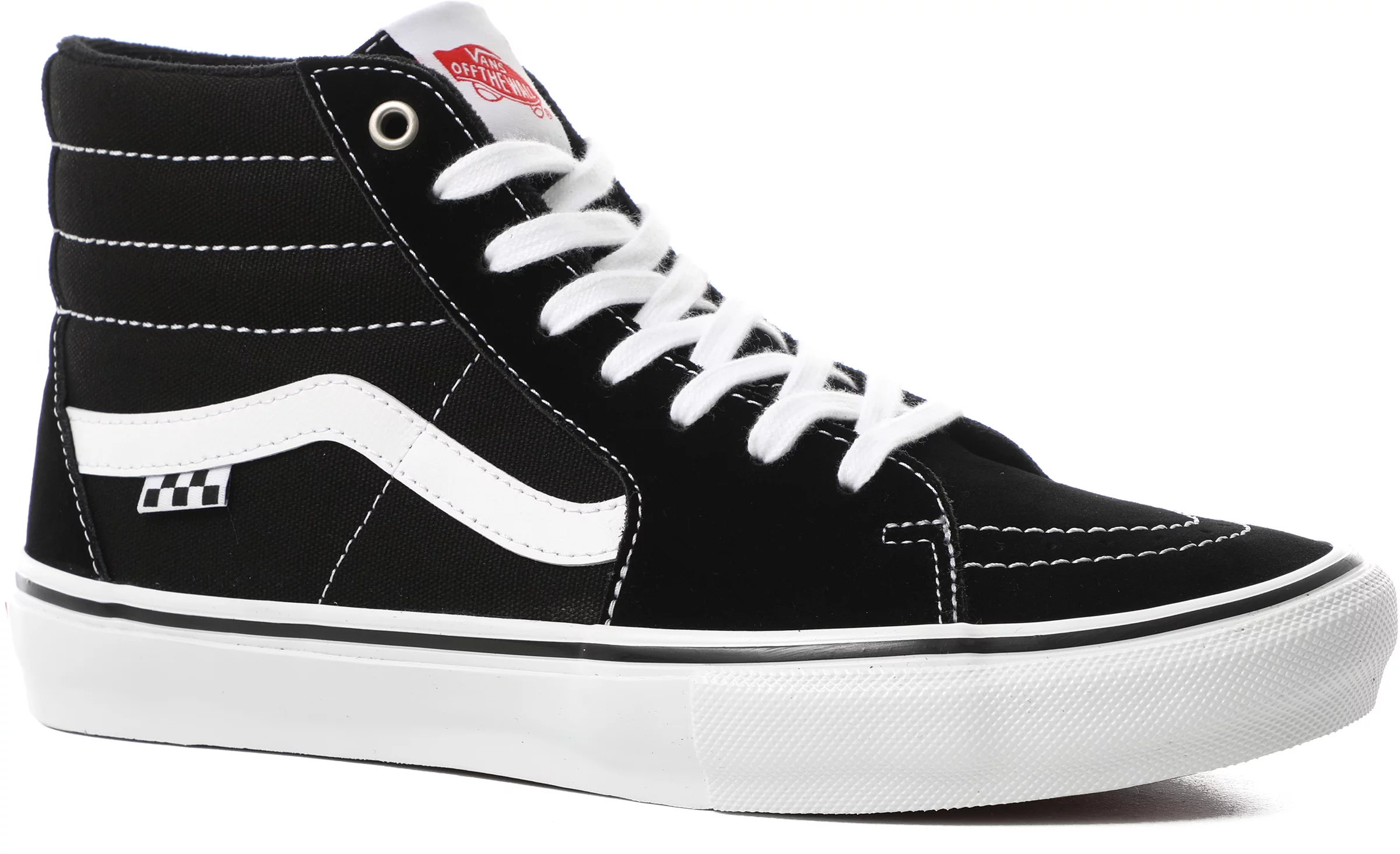 Vans Sk8-Hi Shoes black/white Free Shipping | Tactics