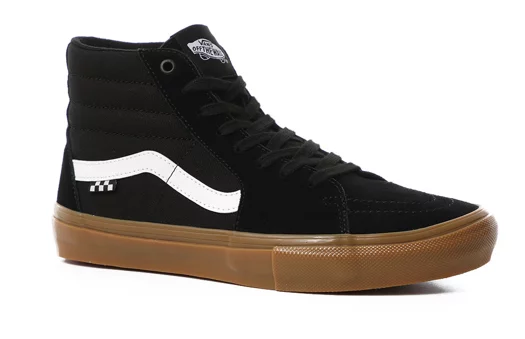 Vans Skate Sk8-Hi Shoes - black/gum