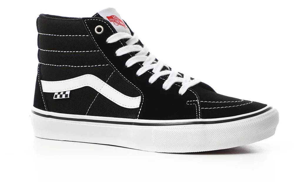 verbanning Ambassadeur Verbinding verbroken Vans Skate Sk8-Hi Shoes - black/white - Free Shipping | Tactics