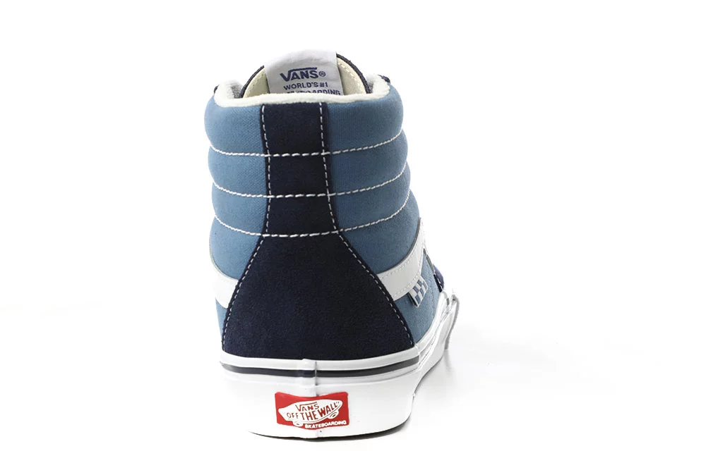VANS Sk8-Hi Pro ネイビー VANS SKATE SK8-HI NAVY / WHITE 【 バンズ スケート ハイ プロ