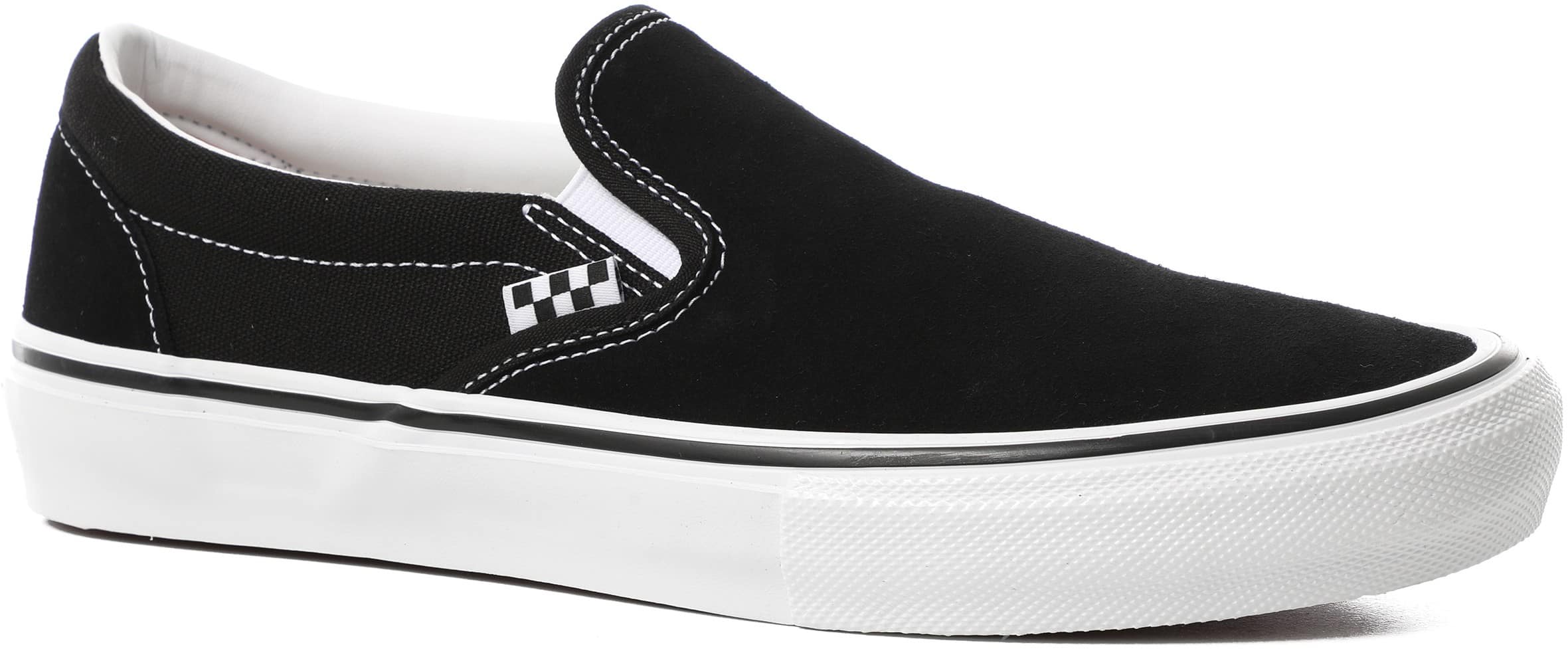 Vans Skate Slip-On Shoes - black/white | Tactics