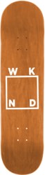 WKND Logo 8.25 VA Shape Skateboard Deck - orange