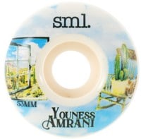 Sml. Amrani Still Life OG Wide Skateboard Wheels - white (99a)