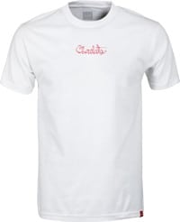 Chocolate OG Script T-Shirt - white