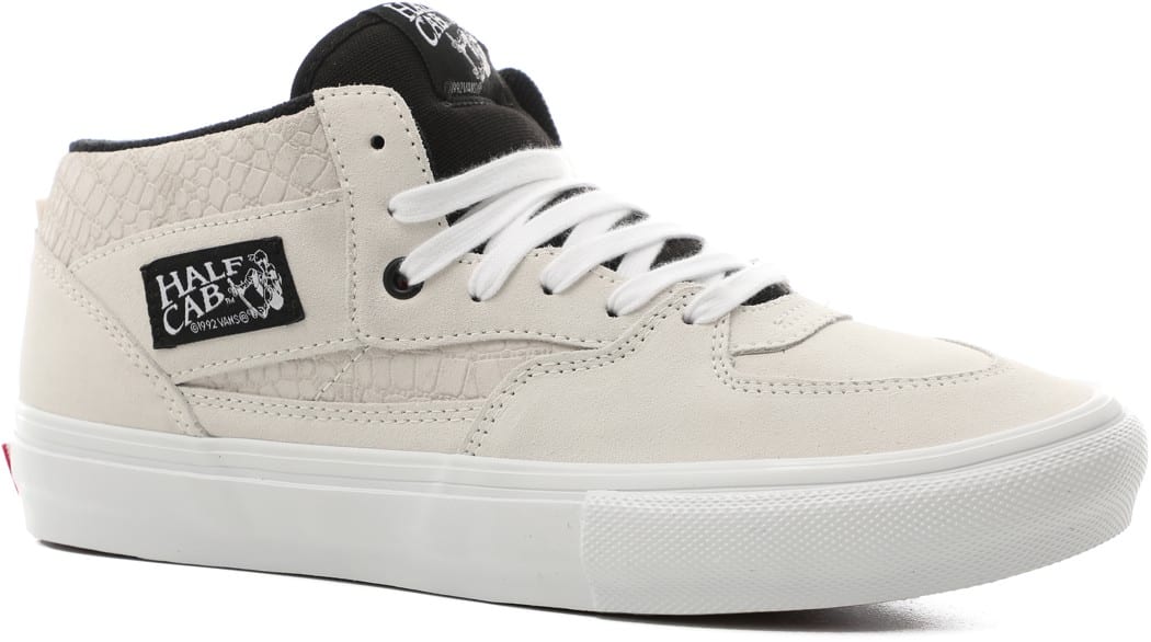 Vans Skate Half Cab Shoes - marshmallow/white - Free Shipping | Tactics