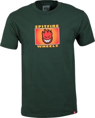 Spitfire Spitfire Label T-Shirt - forest green/multi-color - view large