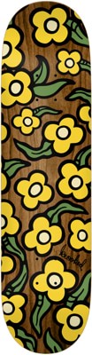 Krooked Team Wild Style Flowers 7.75 Skateboard Deck - view large