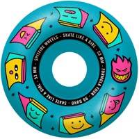 Spitfire Formula Four Radial Skateboard Wheels - skate like a girl/blue (99d)