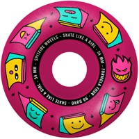 Spitfire Formula Four Radial Skateboard Wheels - skate like a girl/pink (99d)