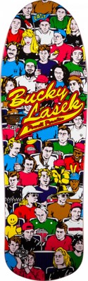 Powell Peralta Bucky Lasek Stadium 10.0 Reissue Skateboard Deck - multi - view large