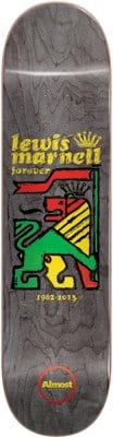 Almost Marnell Rasta Lion 8.0 Skateboard Deck - view large