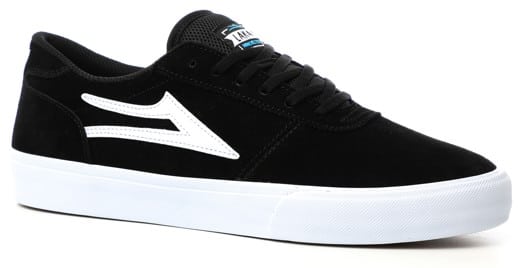 Lakai Manchester Skate Shoes - black suede - view large