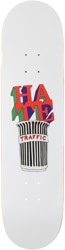 Traffic Take Out The Trash 8.25 Skateboard Deck - white