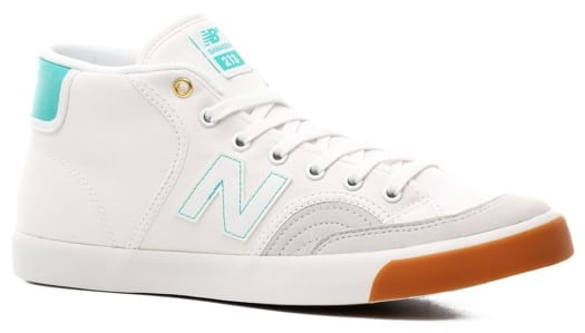 New Balance Numeric 213 Mid Skate Shoes - (samarria brevard) white ...