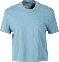 Volcom Women's Pocket Stone T-Shirt - sandy indigo