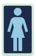 Girl OG LG Sticker - blue-navy-teal