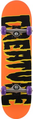 Creature Logo 7.5 Complete Skateboard - orange - view large