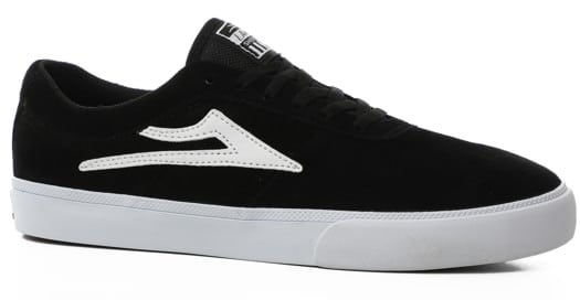 Lakai Sheffield Skate Shoes - black suede - view large