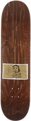 Krooked Sebo Dried Out Embossed 8.06 Skateboard Deck - brown - view large