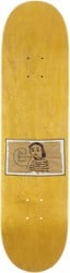 Krooked Sebo Dried Out Embossed 8.06 Skateboard Deck - yellow