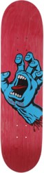 Santa Cruz Screaming Hand 7.8 Skateboard Deck - pink