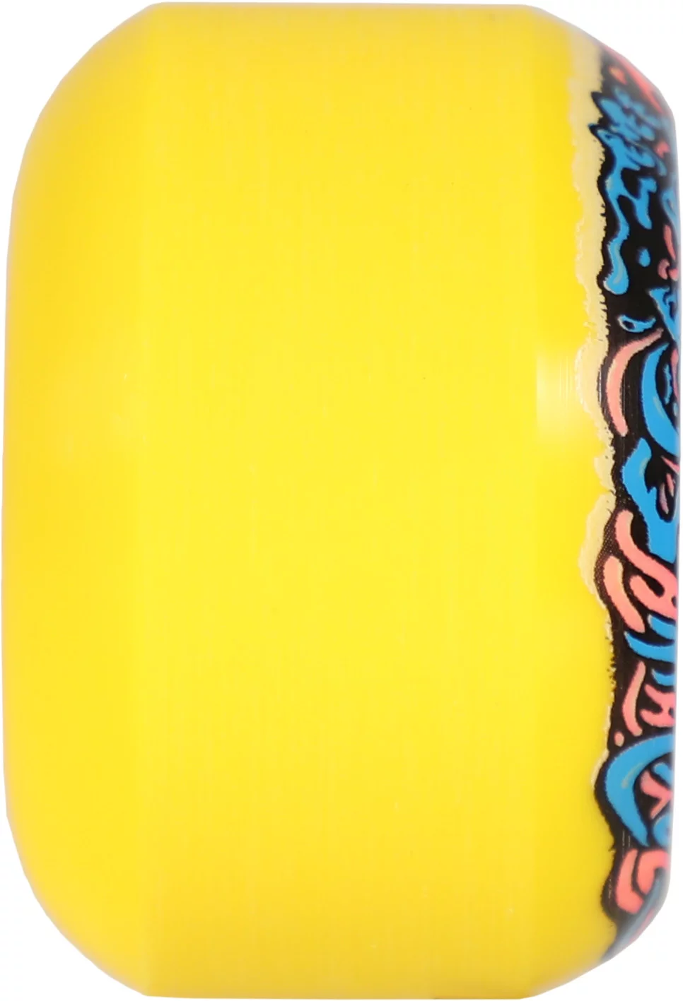 Slime Balls Skateboard Wheels 54mm Vomit Mini 97A Yellow Abec 7 Bearings 