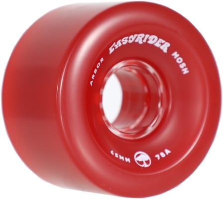 Arbor Mosh Easy Rider Series Longboard Wheels - vintage red (78a) - view large