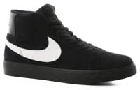 Nike SB Zoom Blazer Mid Skate Shoes - black/white-black-black