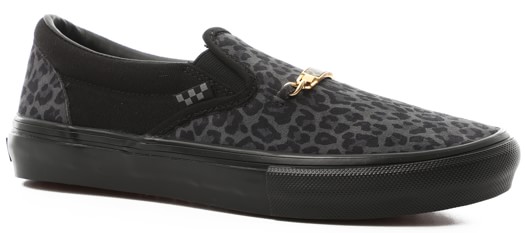 Vans Skate Slip-On Shoes - (cher strauberry) cheetah - view large