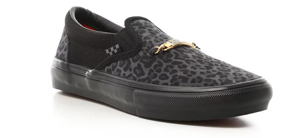Vans Skate Slip-On Shoes - (cher strauberry) cheetah | Tactics