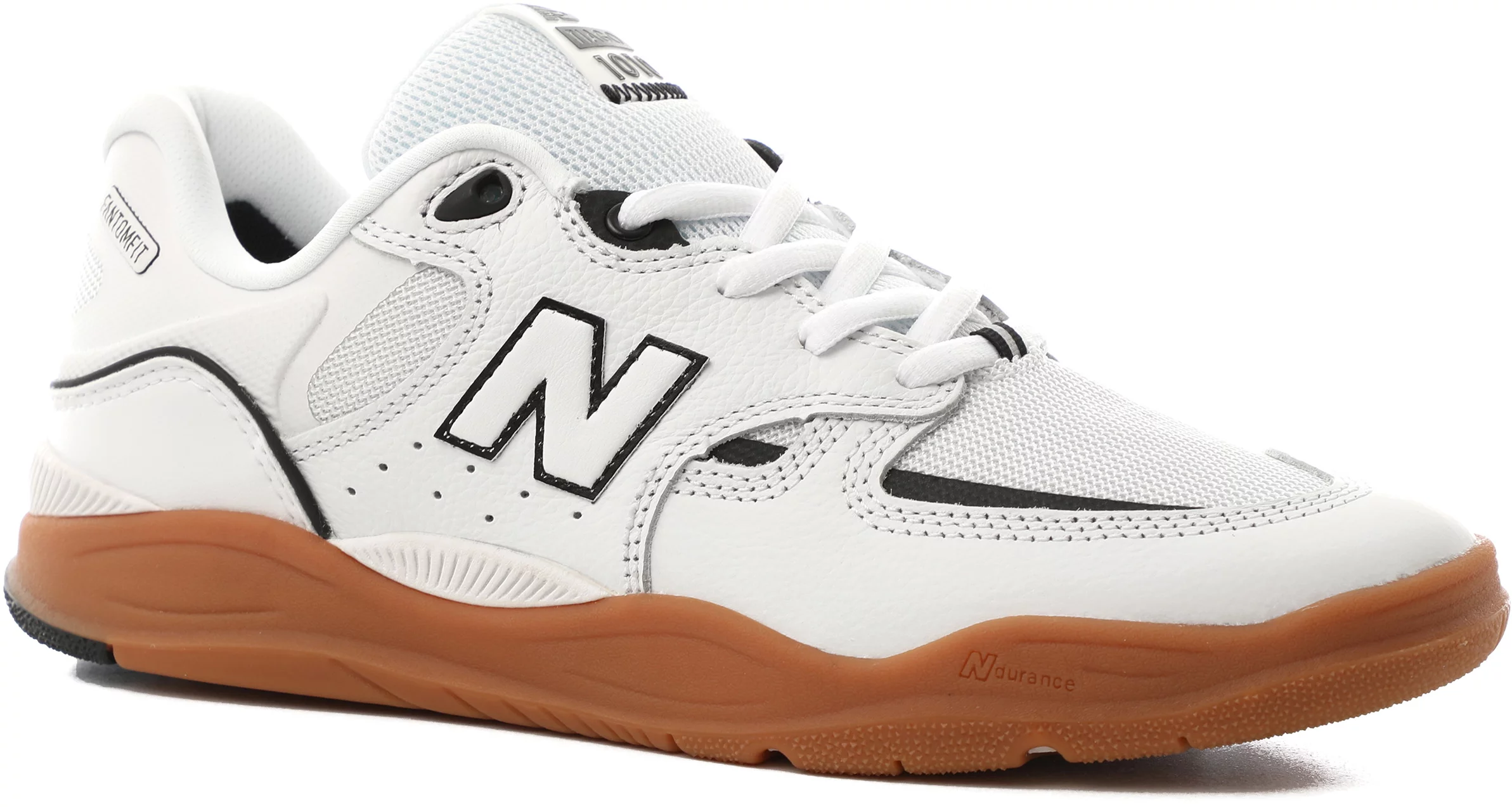 New Balance Numeric 1010 Skate Shoes - white/gum - Free Shipping ... حليب نادك قليل الدسم