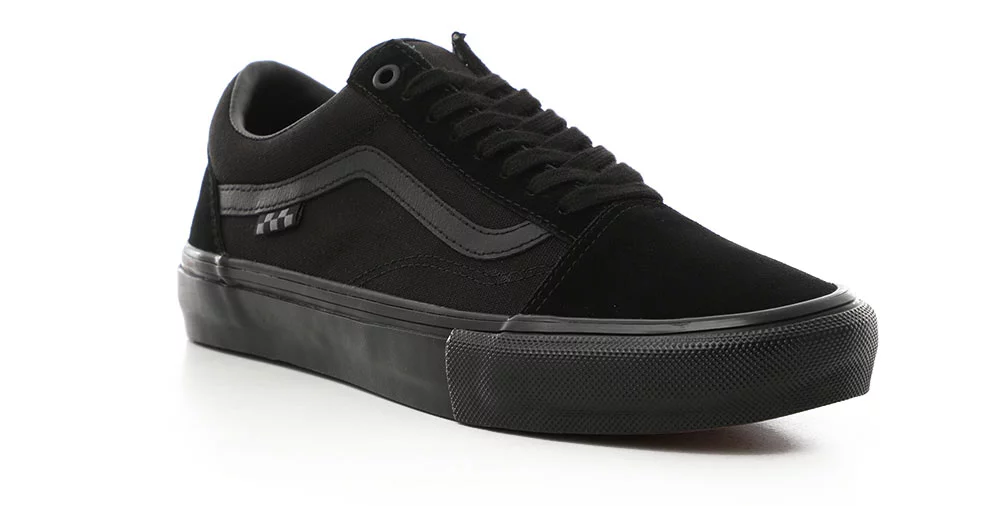 bronze det er alt Predictor Vans Skate Old Skool Shoes - black/black - Free Shipping | Tactics