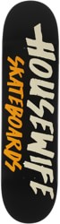 Housewife OG Logo 8.0 Skateboard Deck - black