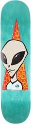 Alien Workshop Visitor 8.0 Skateboard Deck - teal