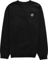 Tactics Icon Garment Dye Crew Sweatshirt - black