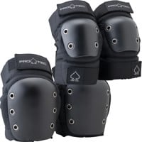 Street Knee & Elbow Open Back Skate Pad Set