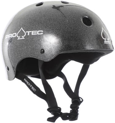 PROTEC CLASSIC BLACK METAL FLAKE-XL HELMET