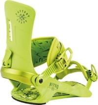 Nitro Rambler Snowboard Bindings 2022 - lime
