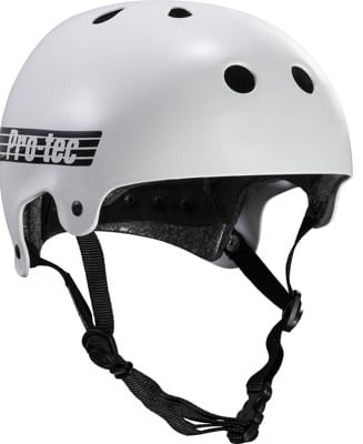 ProTec Old School Certified EPS Skate Helmet - gloss white - view large