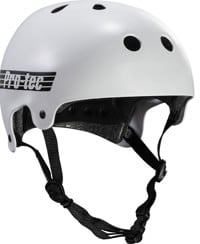 ProTec Old School Certified EPS Skate Helmet - gloss white