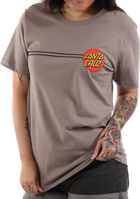Santa Cruz Women's Classic Dot T-Shirt - pebble - view large