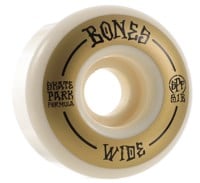 Bones SPF Wide Skateboard Wheels - white/gold (81b)