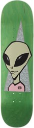 Alien Workshop Visitor 8.5 Skateboard Deck - green