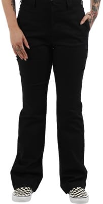 Dickies Women's Worker Boot Cut Pants - black - view large