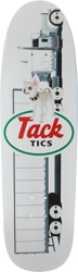 Tactics Long Haul 9.125 Skateboard Deck - white